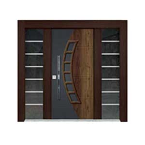 TR-3701 Saruhan - Antrasit Bina Giriş Kapısı